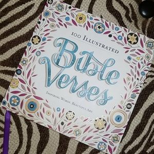 100 illustrated bible verses book